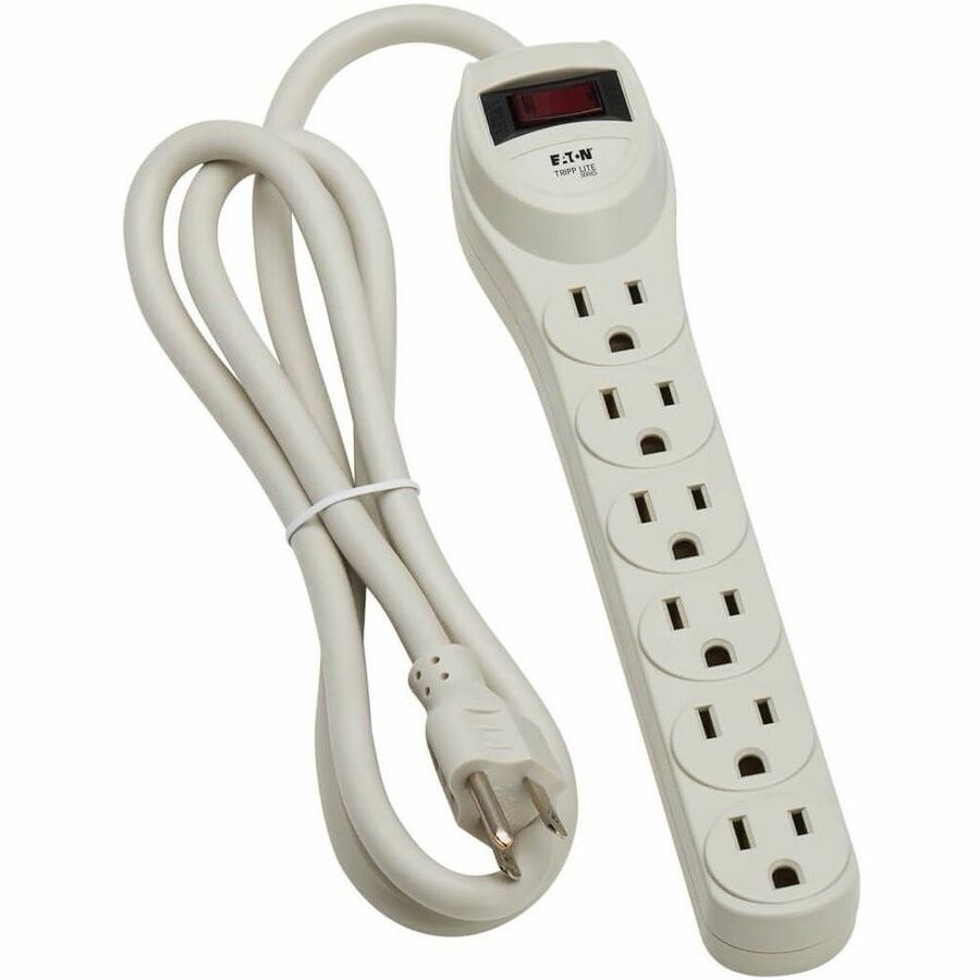 Tripp Lite Waber Industrial Power Strip 6 Outlets 5-15R 4' Cord 15 Amp