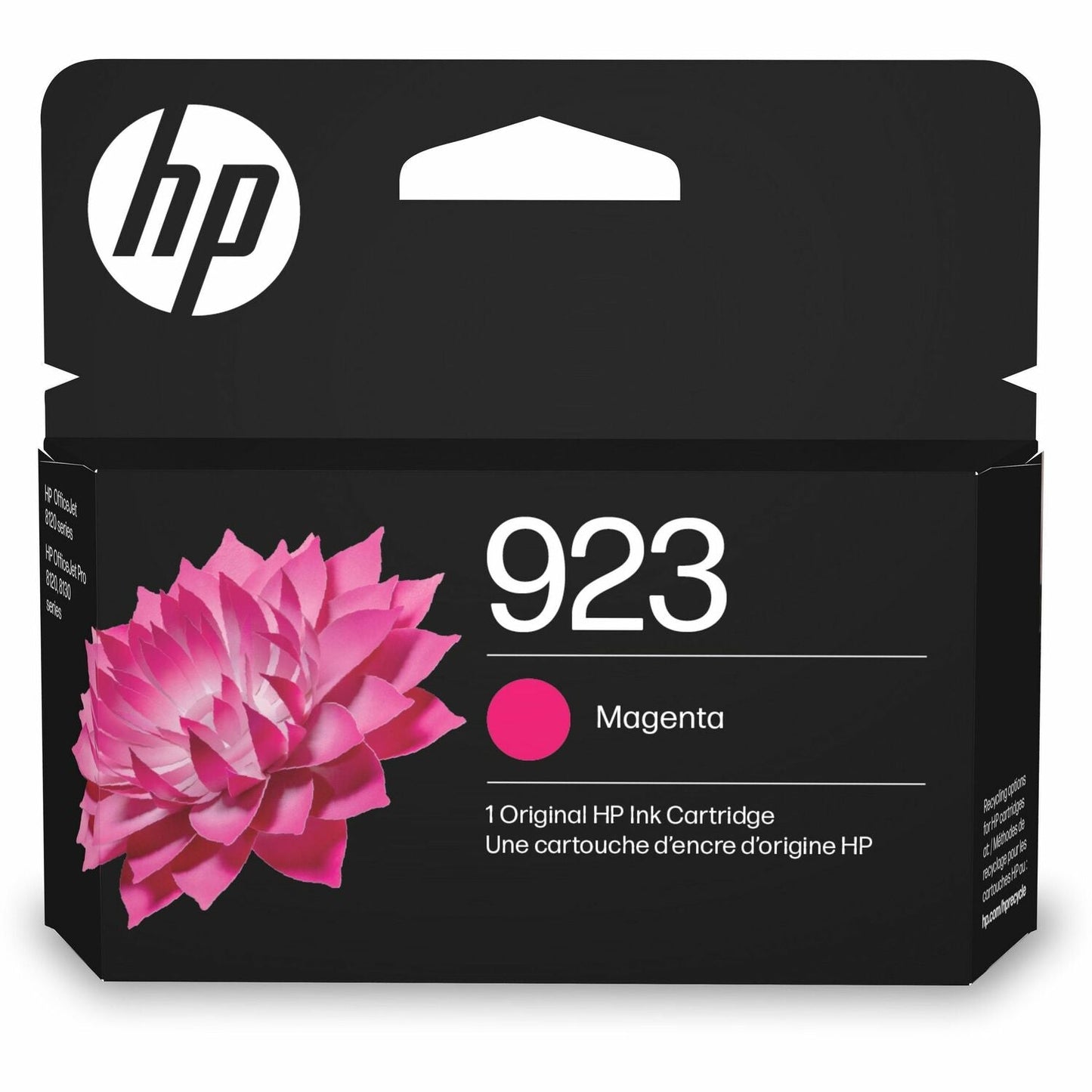 Cartouche d'encre jet d'encre d'origine HP 923 - Magenta - 1 unité