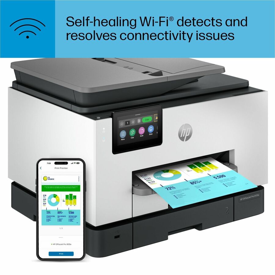 HP Officejet Pro 9135e Inkjet Multifunction Printer