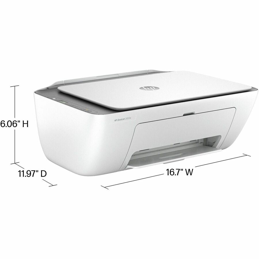 HP Deskjet 2855e Wireless Inkjet Multifunction Printer - Color