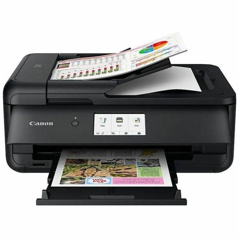 Canon PIXMA TS9520a Wired & Wireless Inkjet Multifunction Printer - Color