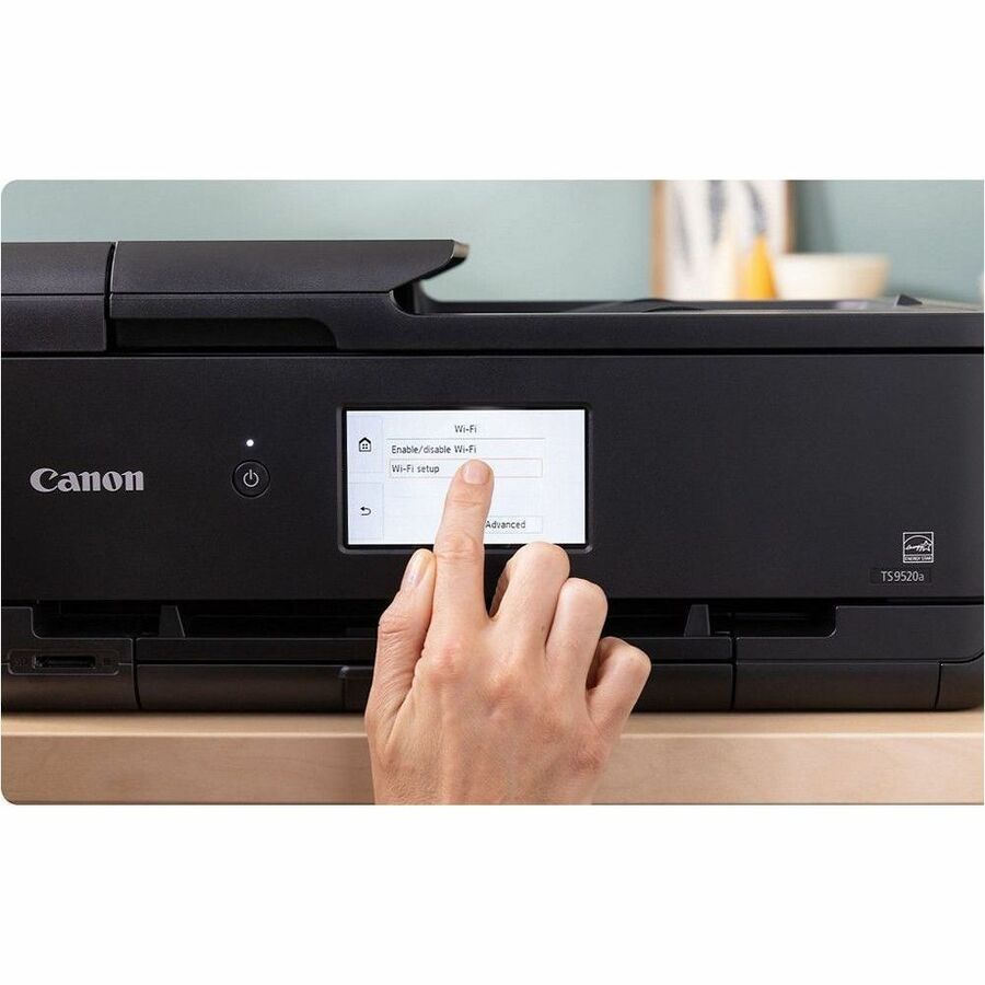 Canon PIXMA TS9520a Wired & Wireless Inkjet Multifunction Printer - Color