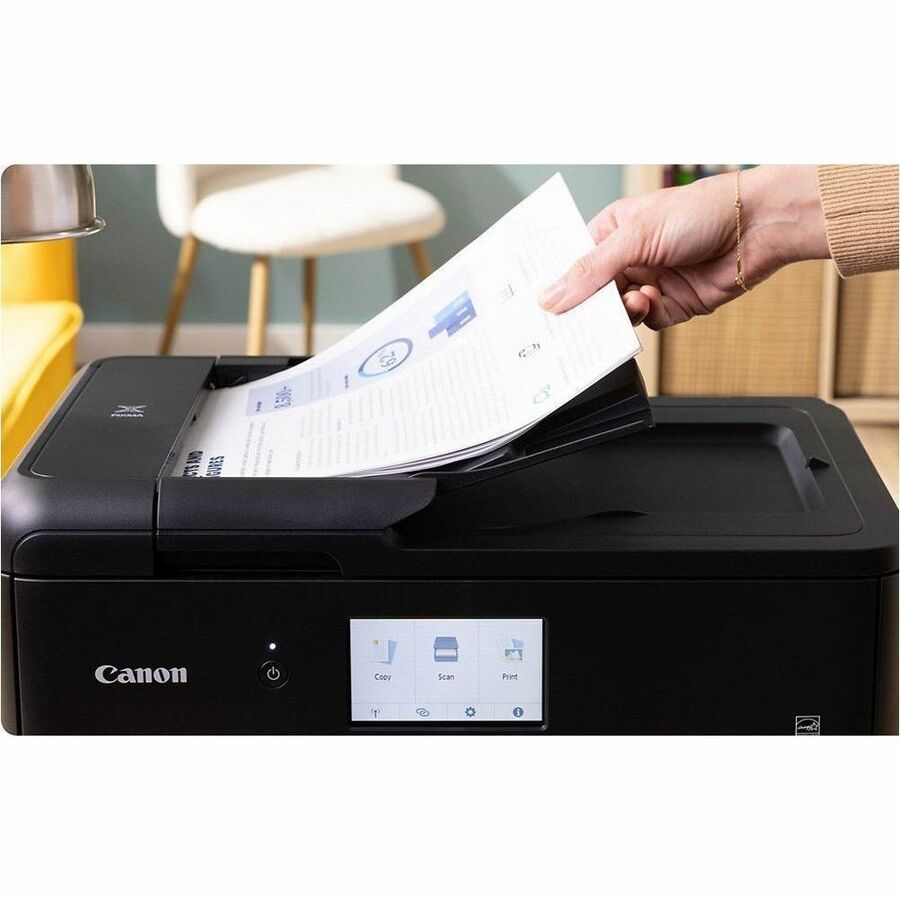 Canon PIXMA TS9520a Wired & Wireless Inkjet Multifunction Printer - Color