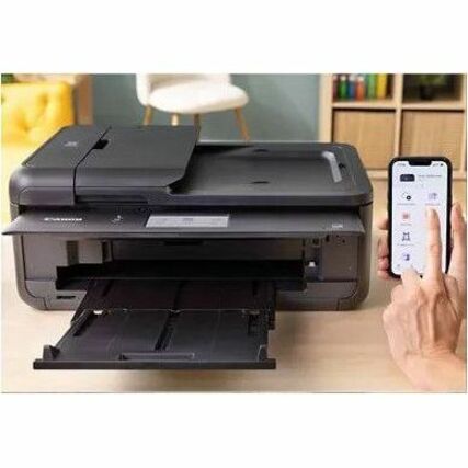 Canon PIXMA TS9520a Wired & Wireless Inkjet Multifunction Printer - Color