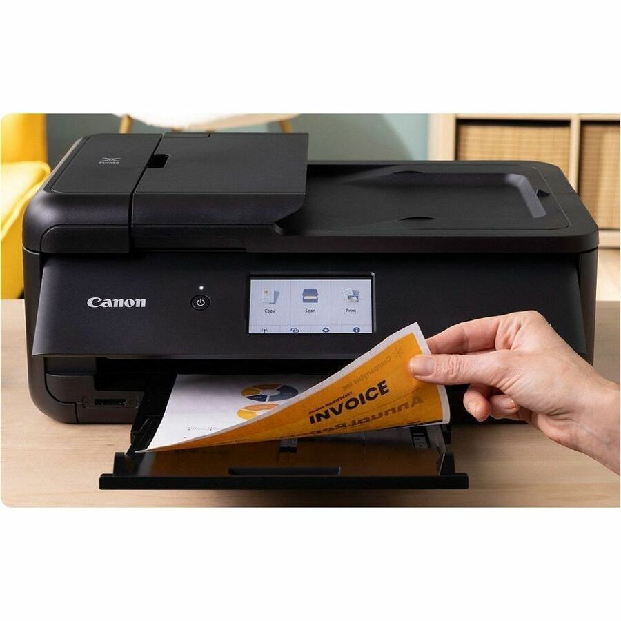 Canon PIXMA TS9520a Wired & Wireless Inkjet Multifunction Printer - Color