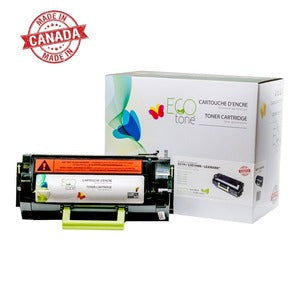 RLEXMS-25 EcoTone Toner Cartridge - Remanufactured for Lexmark 52D1H00, 521H, MS710, MS810 - Black