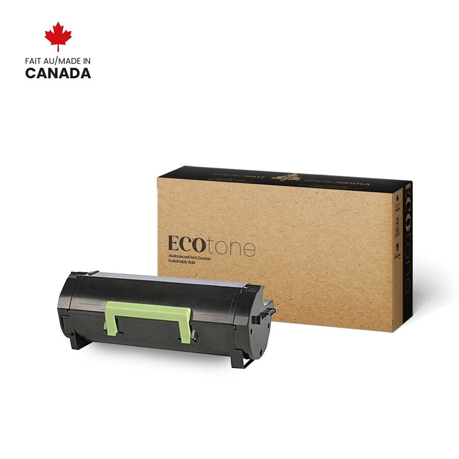 RLEXMS-25 EcoTone Toner Cartridge - Remanufactured for Lexmark 52D1H00, 521H, MS710, MS810 - Black