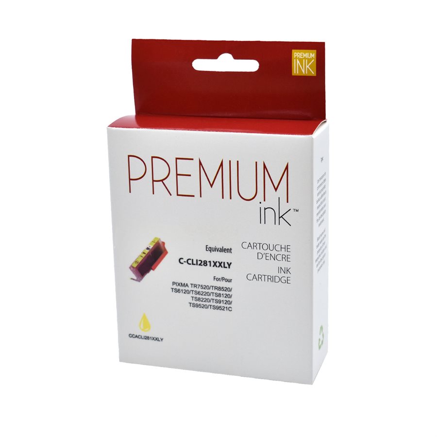 Canon CLI-281XXL Alternative Premium Ink Yellow