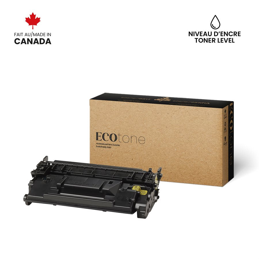 Cartouche d'encre HP CF258X Reman Ecotone 10K (avec niveau d'encre)