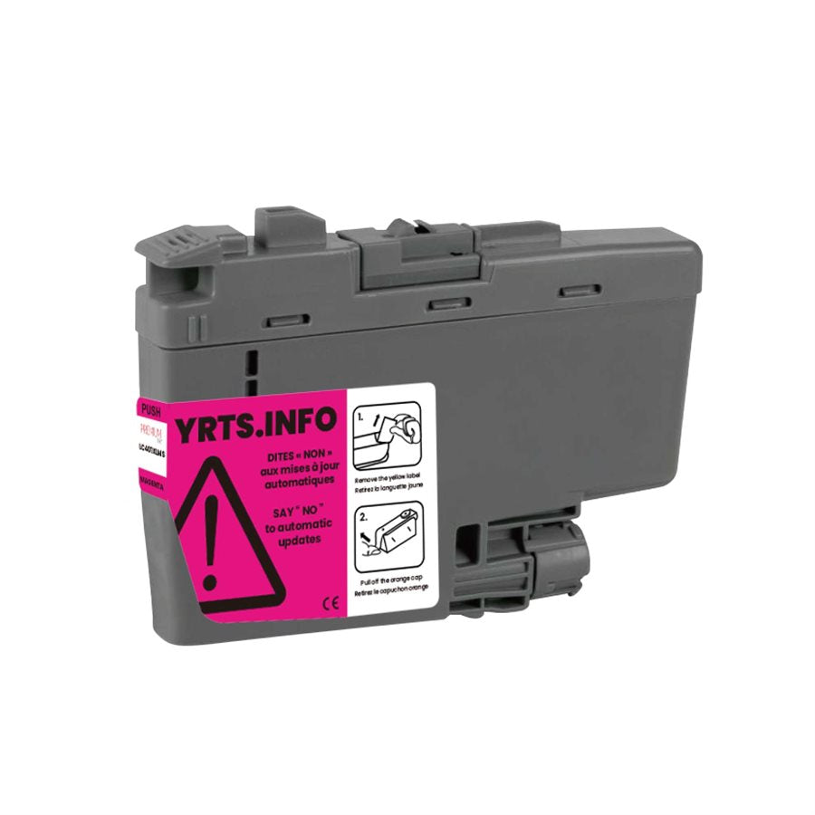 Brother LC401XLMS Alternative Premium Ink Dye Magenta 500 copies