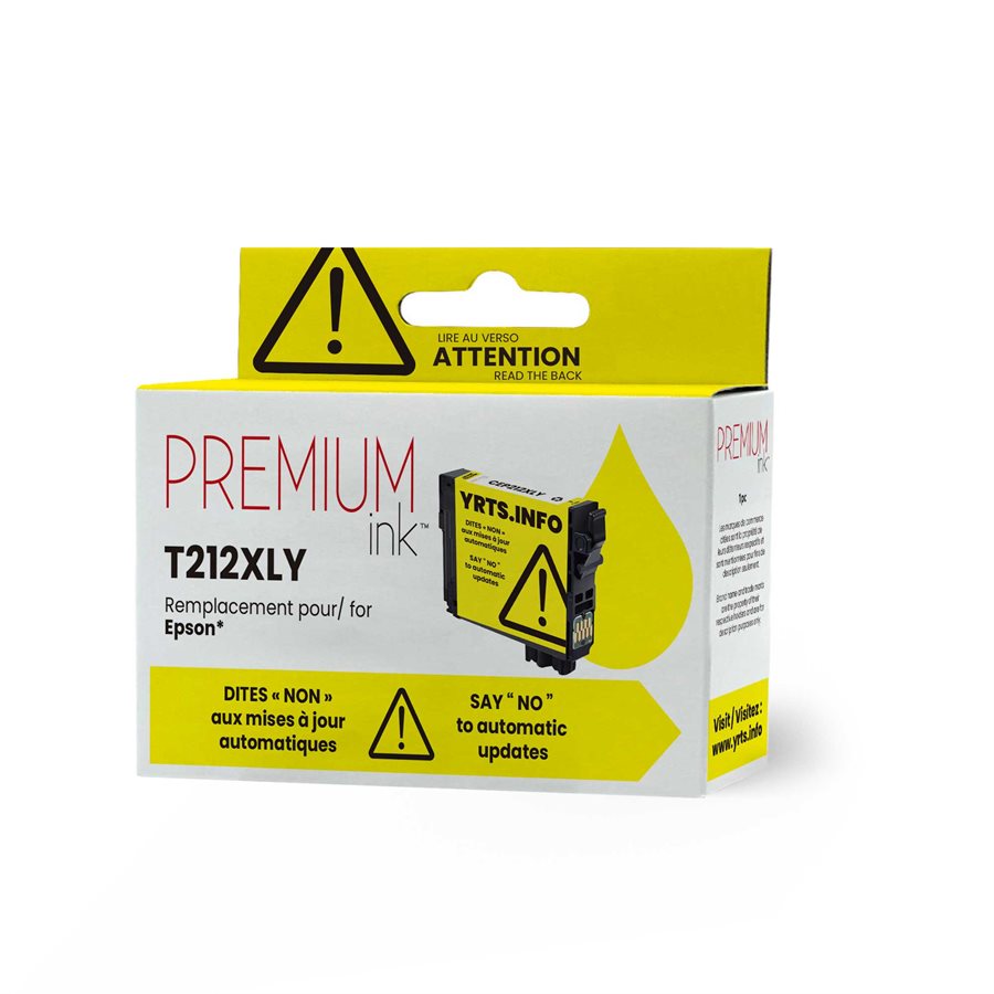 Encre alternative premium jaune YRTS pour Epson T212XL420
