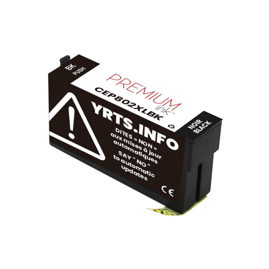 Epson T802XL Alternative Premium Ink YRTS Black 2.6K