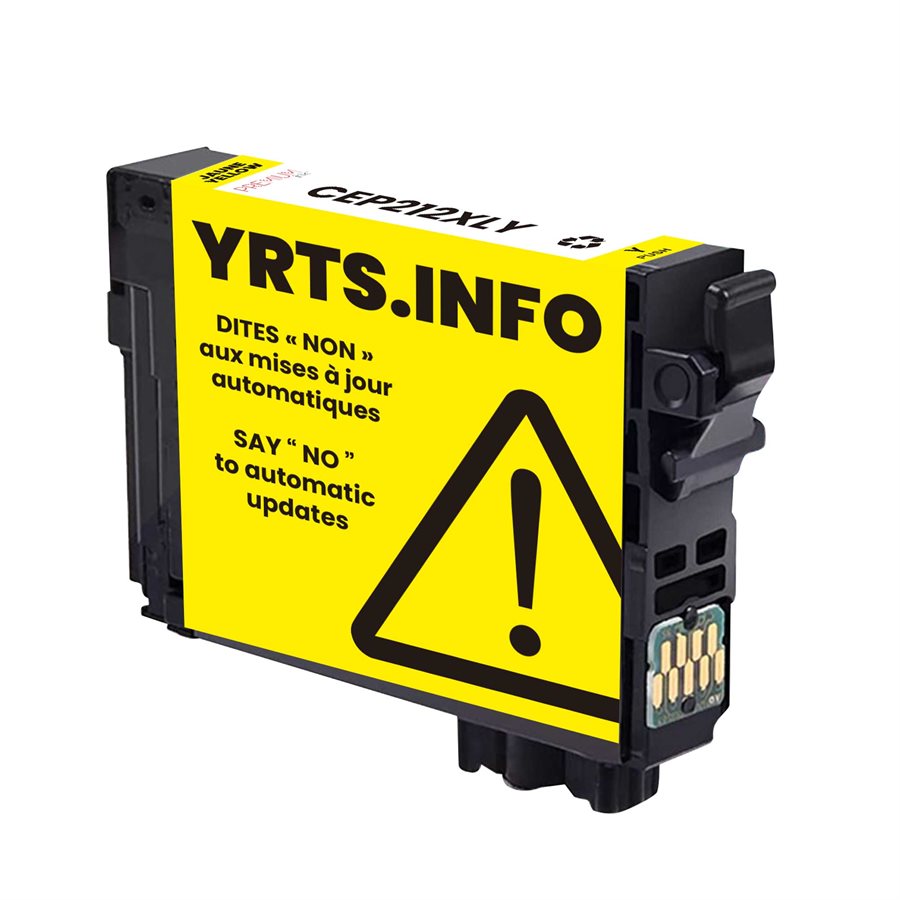 Encre alternative premium jaune YRTS pour Epson T212XL420