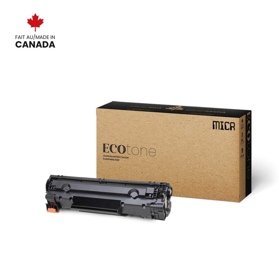 Cartouche d'encre reconditionnée HP CE285A MICR Ecotone 1,6 k