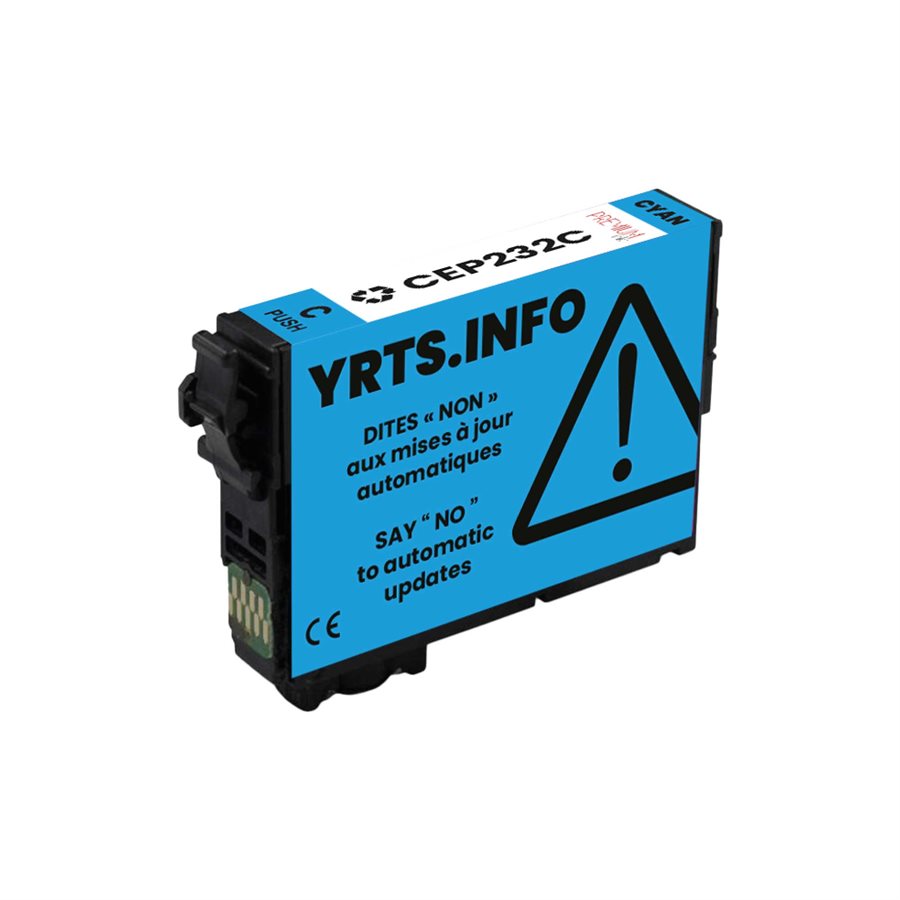 Encre alternative premium cyan Epson T232220, 140 exemplaires