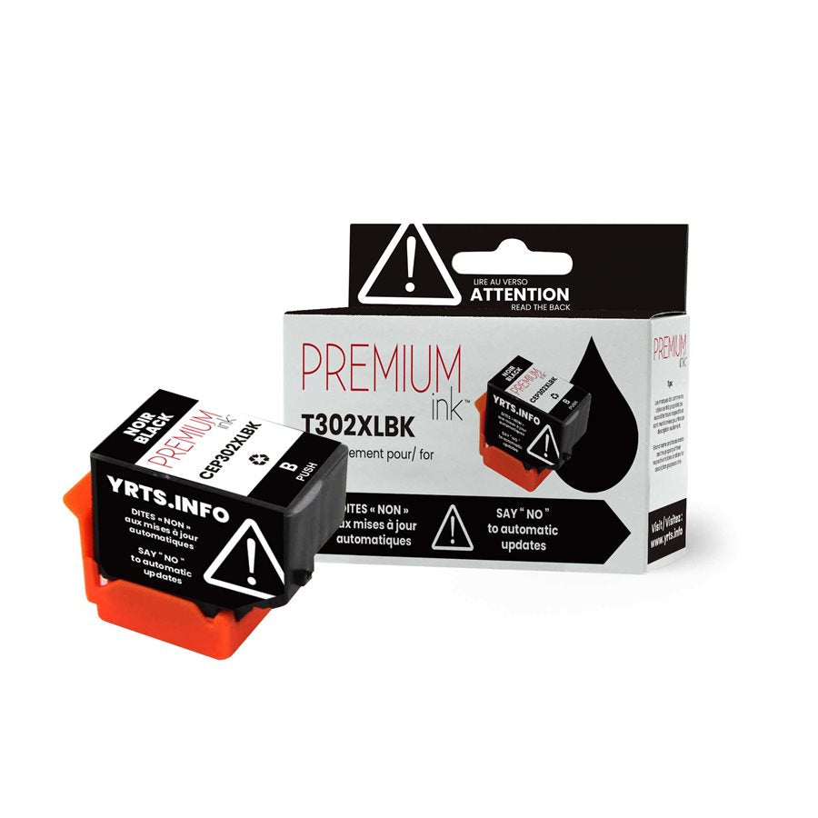 Epson T302XL020 Alternative Premium Ink YRTS Black