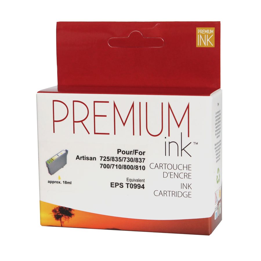 Encre jaune alternative premium Epson T0994/n° 99