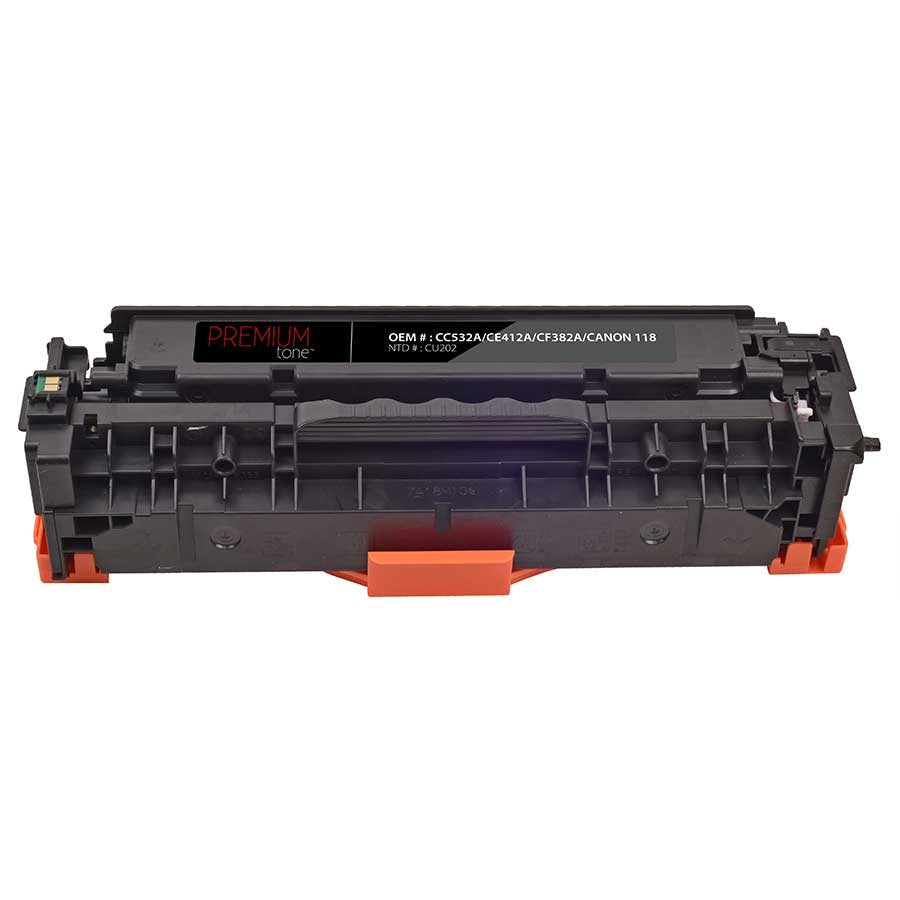 HP CC532A/CE412A/CF382A/Canon 118 Yellow Premium Tone OP 2.8