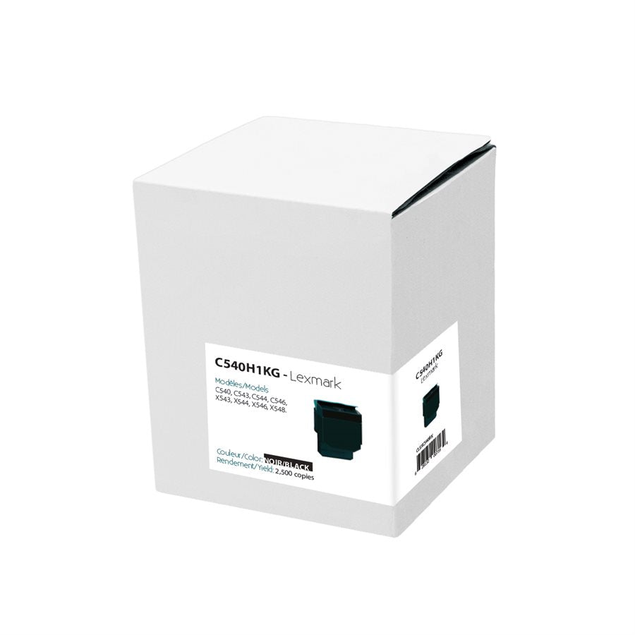Lexmark C54x/X54X. Tonalité Premium - Noir - 2,5 k