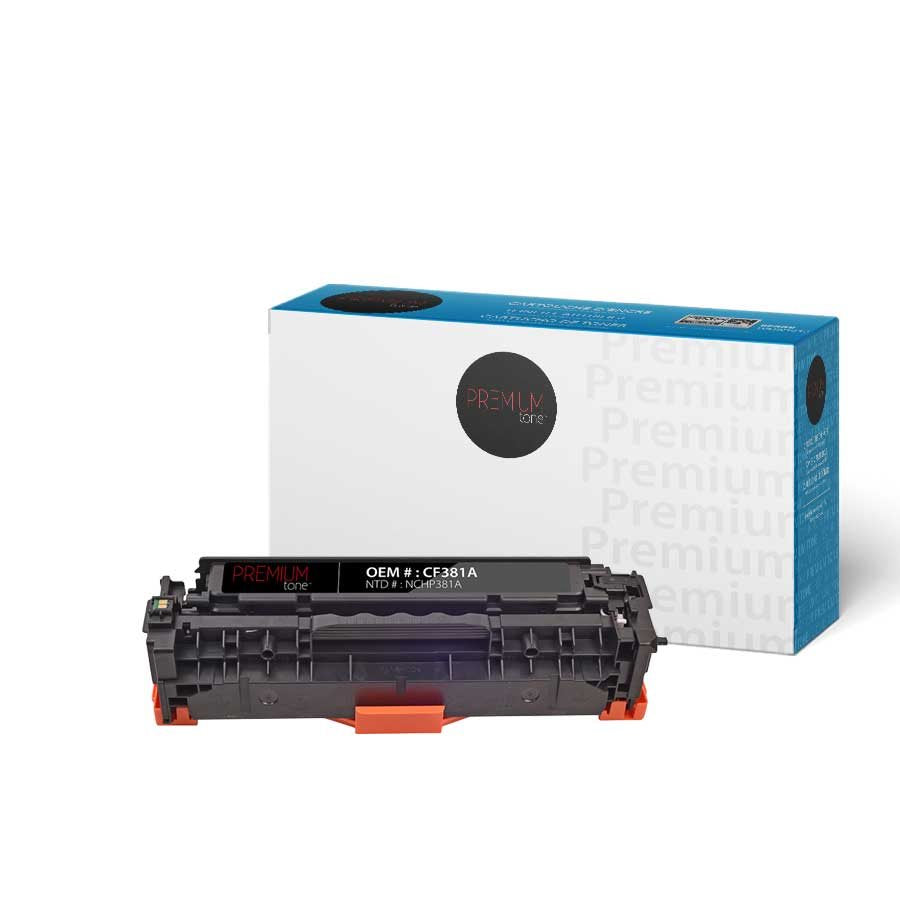 HP CF381A (312A) MFP SÉRIE M476 - Tonalité Premium - Cyan 2,7K