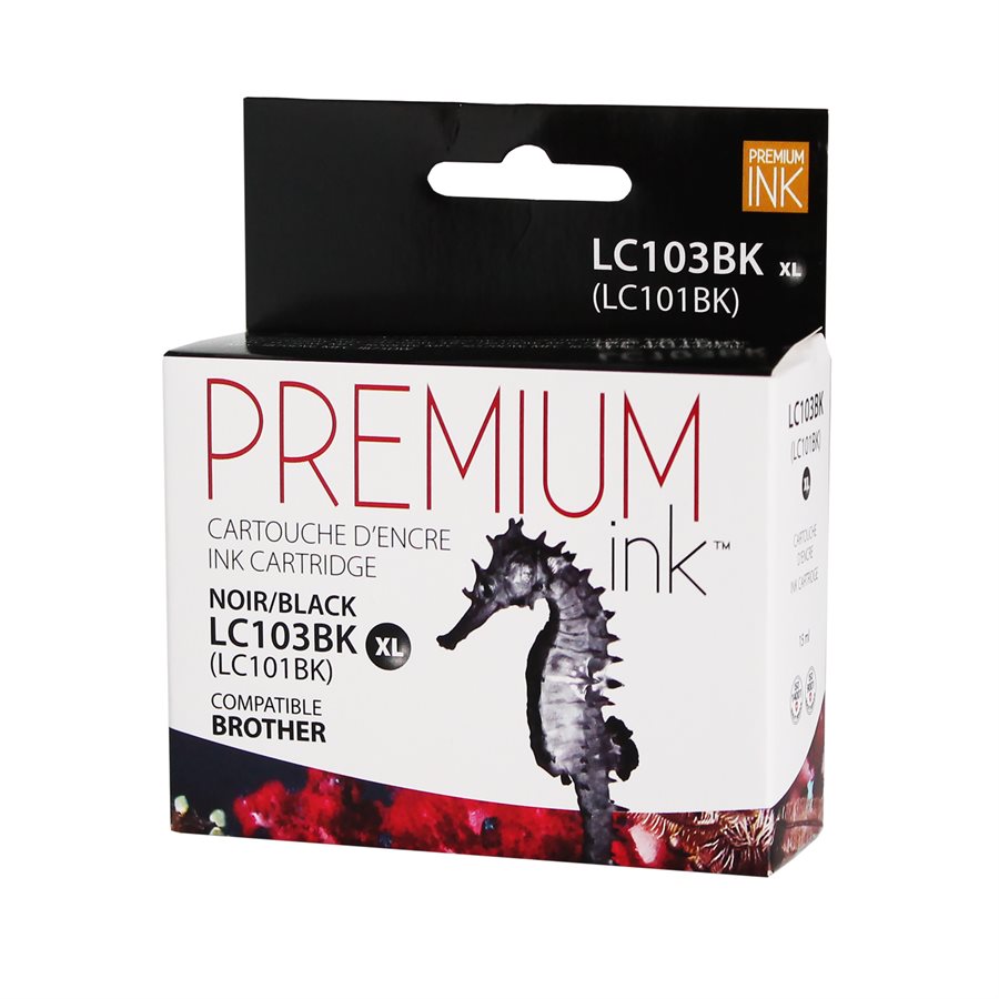 Brother LC103BK Black Alternative Premium Ink