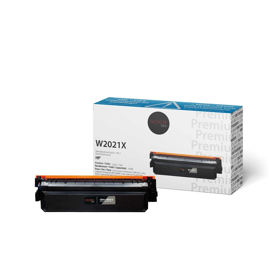 HP W2021X (414X) Alternative Premium Tone YRTS Cyan 6K