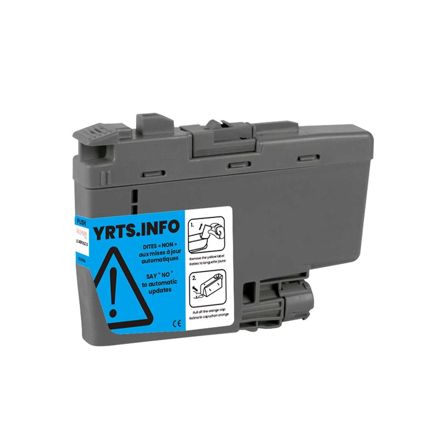 Brother LC401XLCS Alternative Premium Ink Dye Cyan 500 copies