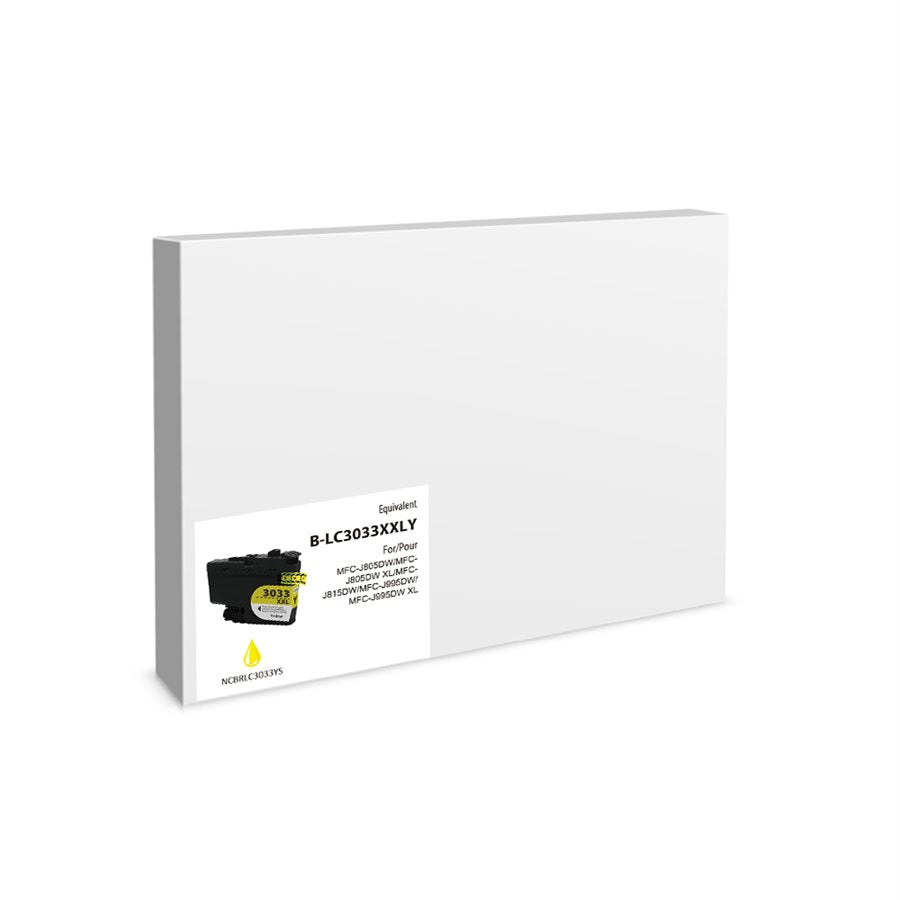 Brother LC3033 Alternative Yellow Premium Ink 1.5K