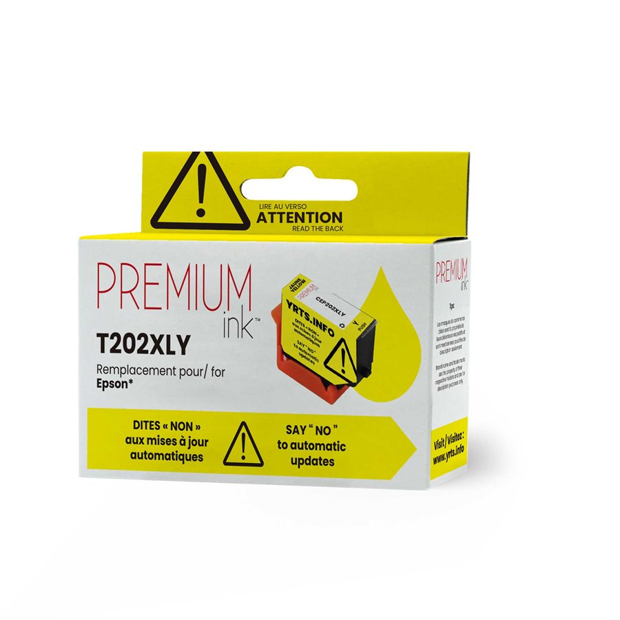 Encre alternative premium jaune YRTS pour Epson T202XL420