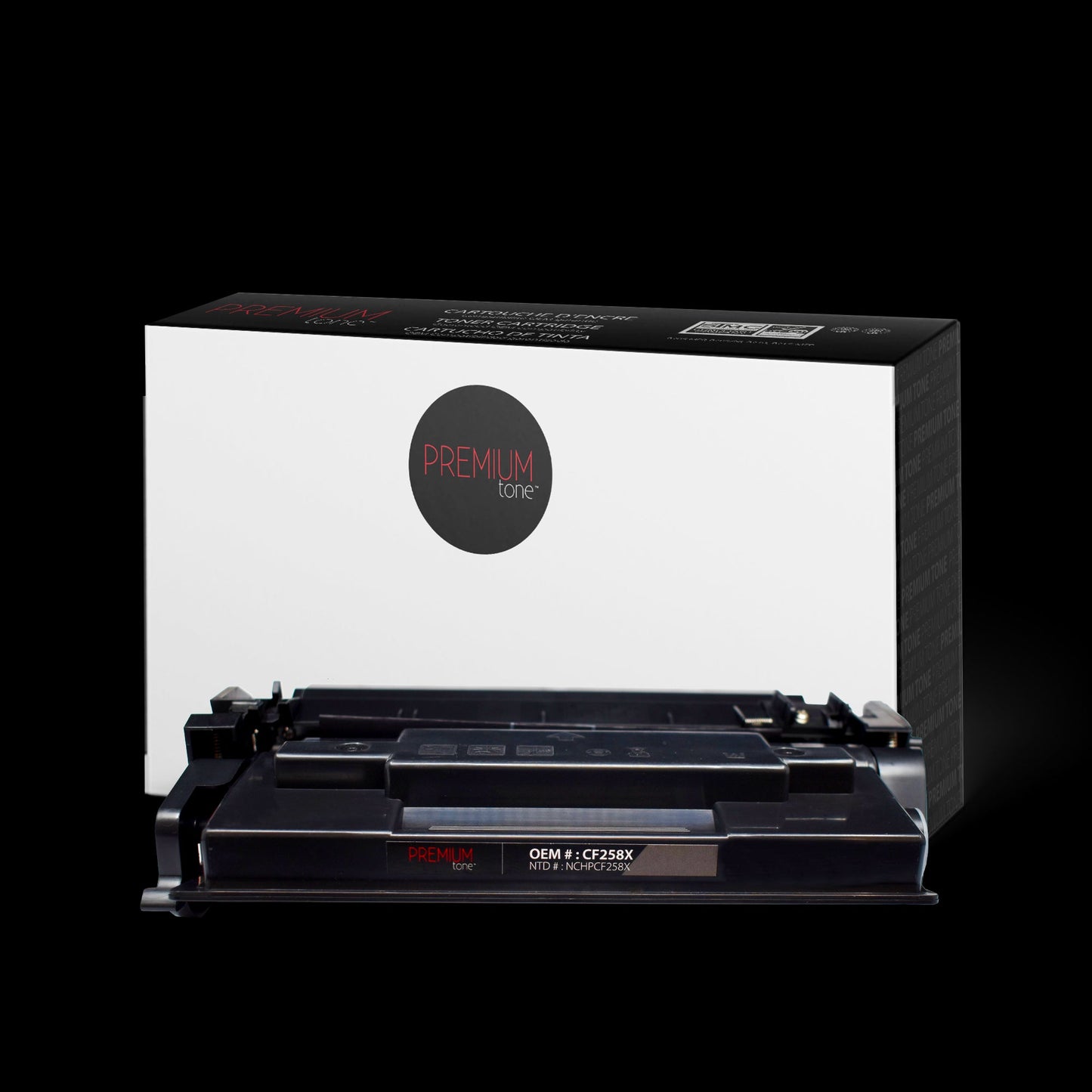 HP CF258X Alternative Premium Tone YRTS (with toner level) 10K