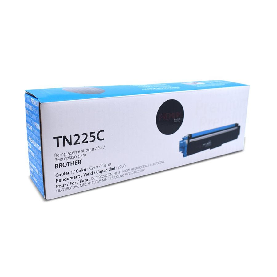 Brother TN225 Cyan Alternative Premium Tone 2.2K