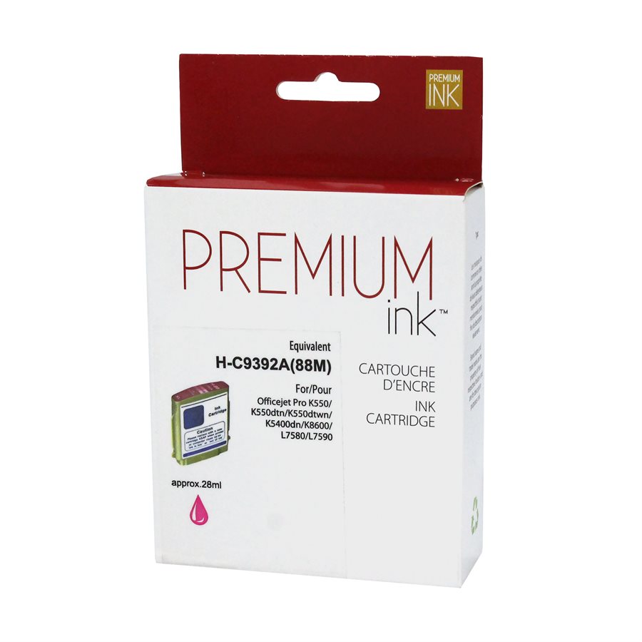 HP No. 88XL 9392AN Alternative Magenta Premium Ink