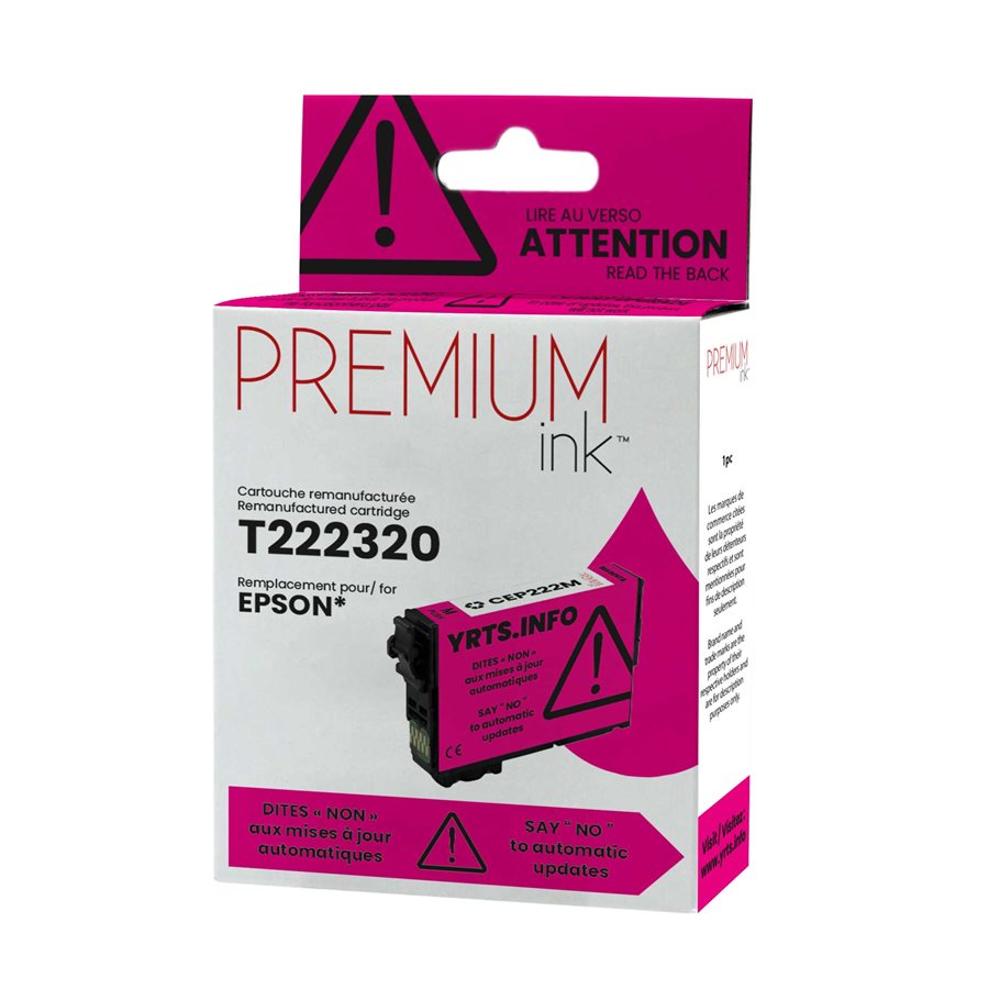 Epson T222320 Alternative Premium Ink Magenta 185 pages