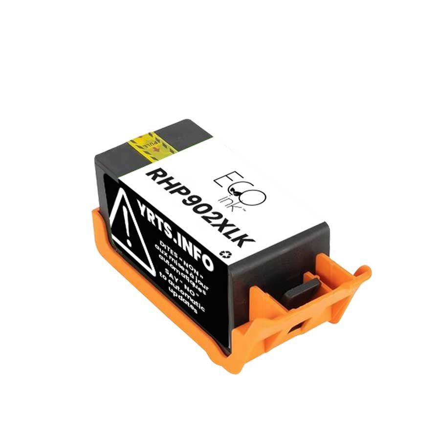 HP No.902XL T6M14AN Reman Black EcoInk YRTS