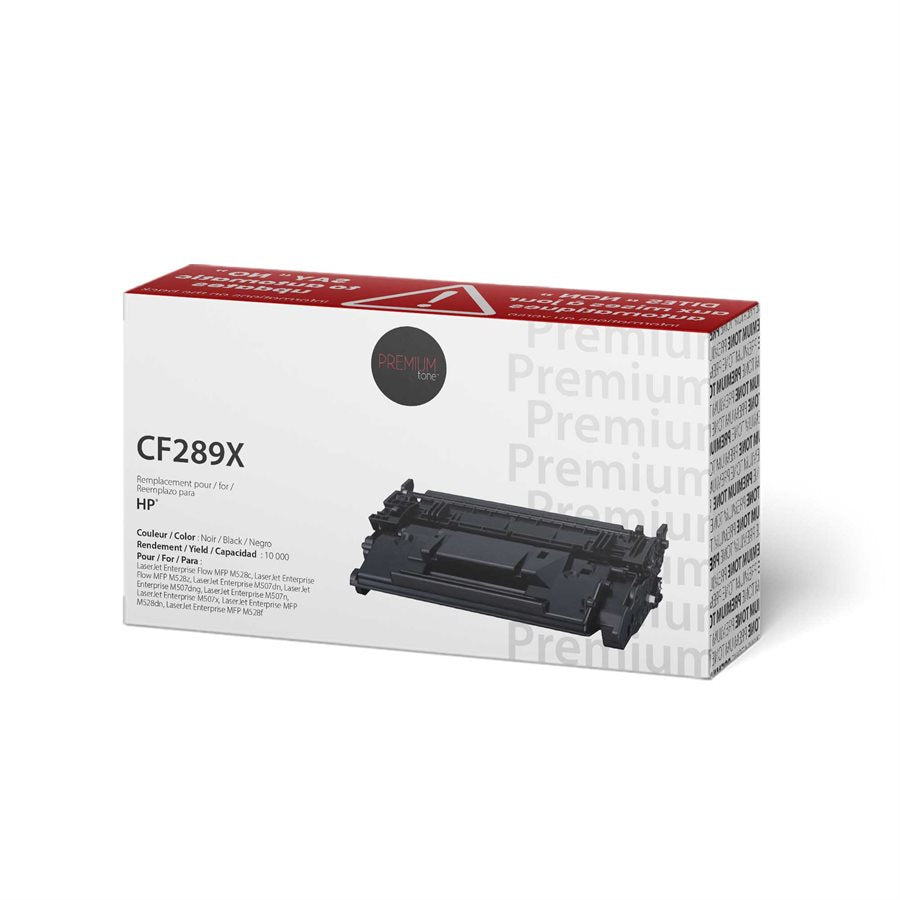 Toner alternatif Premium HP CF289X YRTS (avec niveau de toner) 10 000