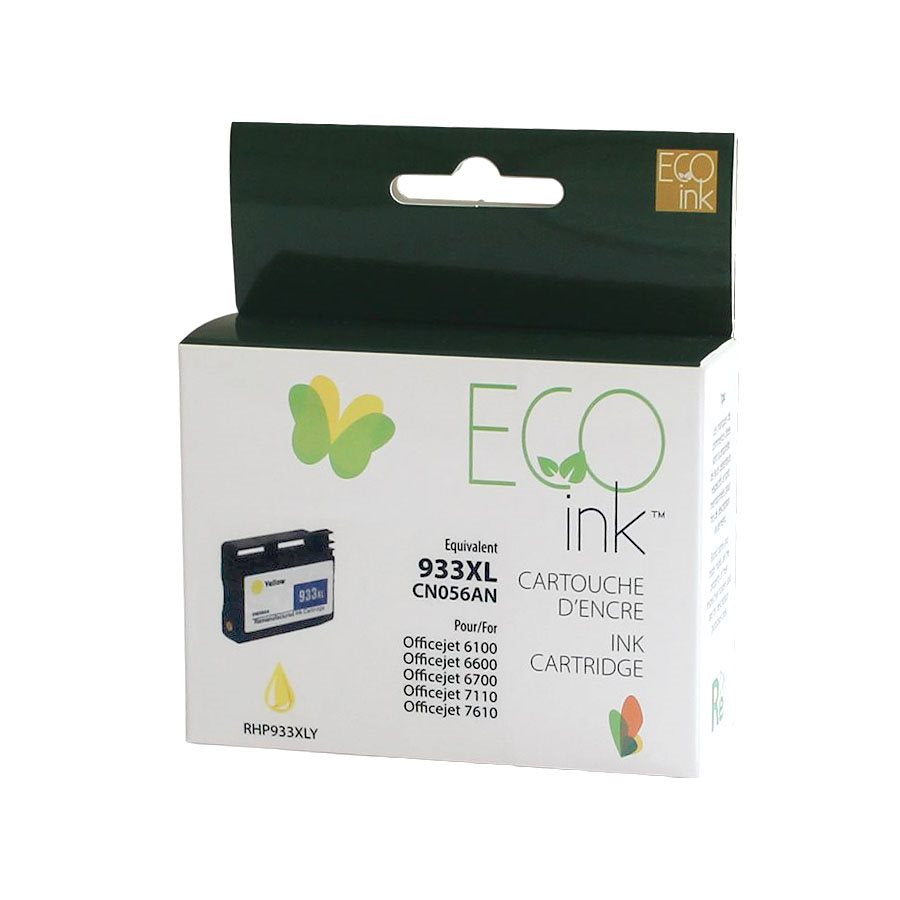 HP 933XL yellow reman. EcoInk