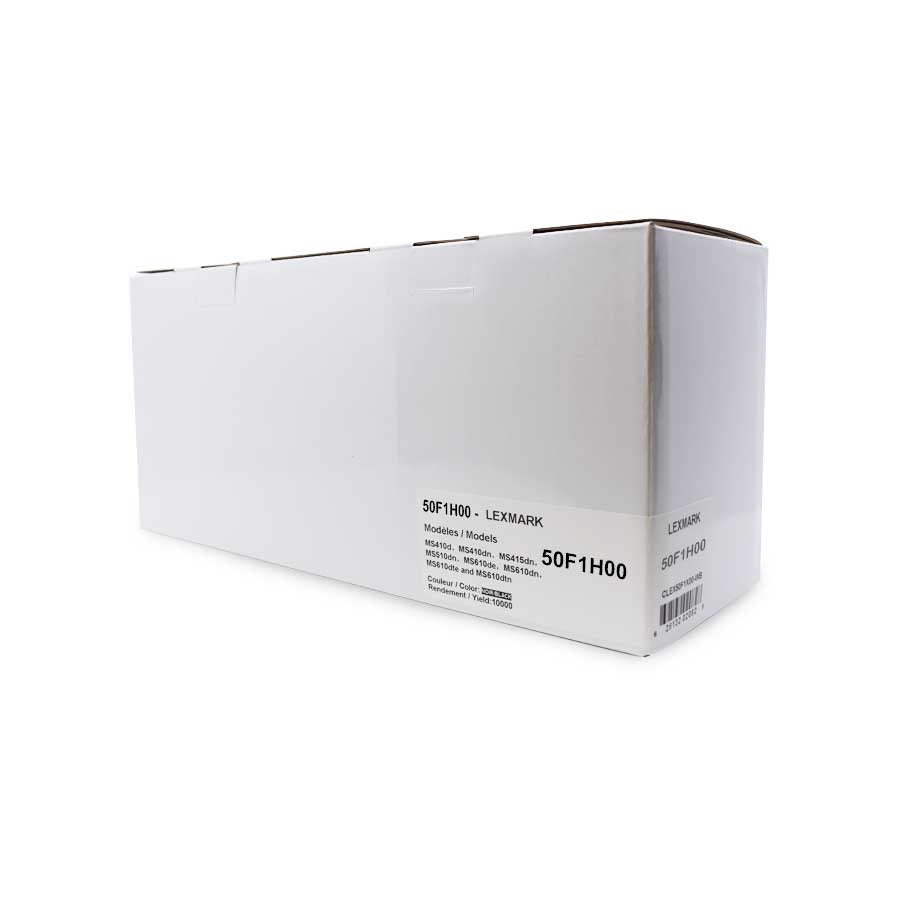 Boîte blanche alternative Lexmark 50F1H00 5 000 m³