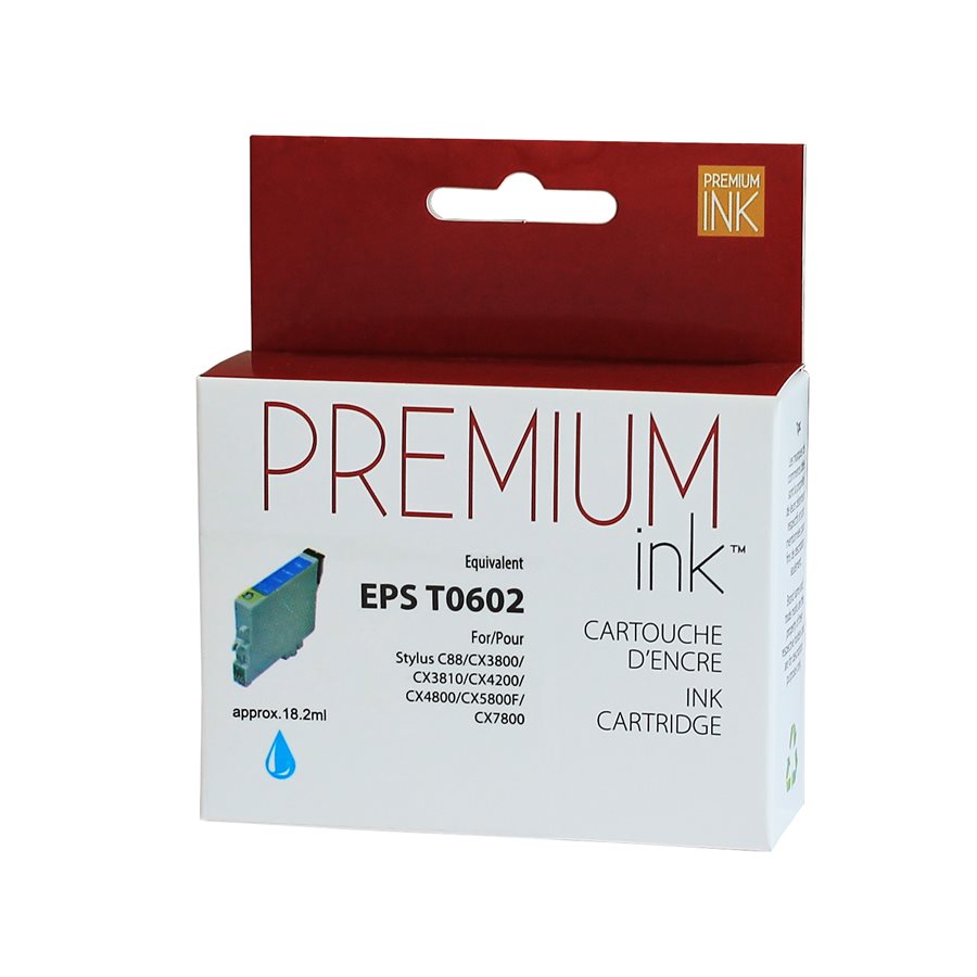 Epson T060220 Alternative Cyan Premium Ink