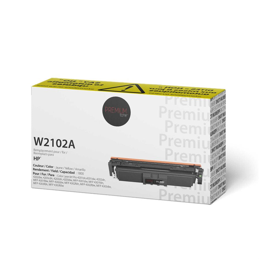 HP W2102A Alternative Premium Tone YRTS Yellow 1.8K