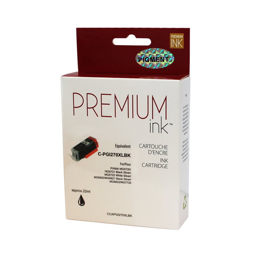 Canon PGI-270XL Black pigmented Alternative Premium Ink