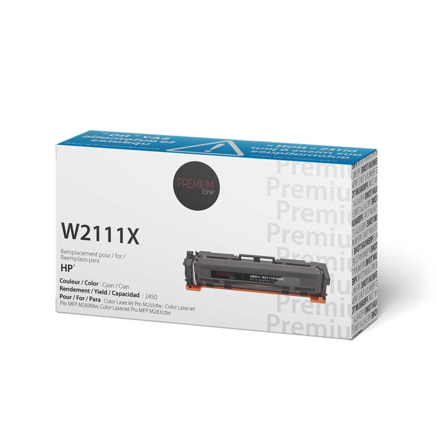 HP W2111X / 206X Alternative Toner YRTS Cyan 2.4K