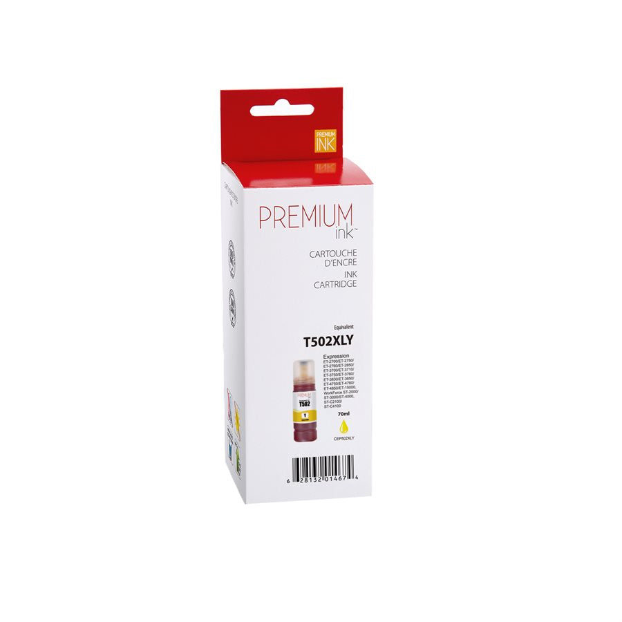 Epson T502XL420 Alternative Premium Ink Yellow
