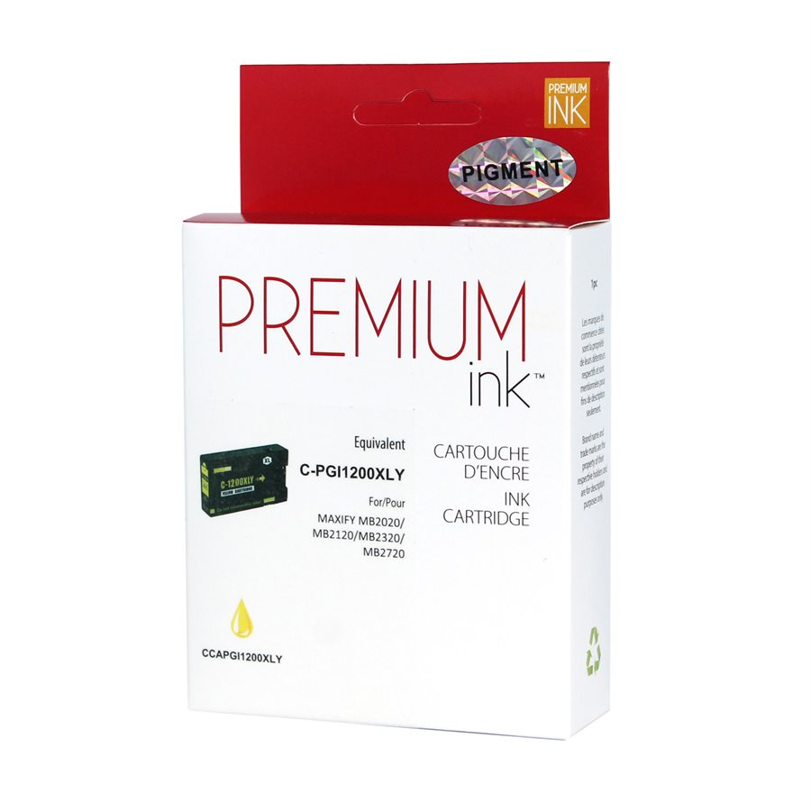 Canon PGI-1200XL Alternative Yellow Premium Ink Pigment