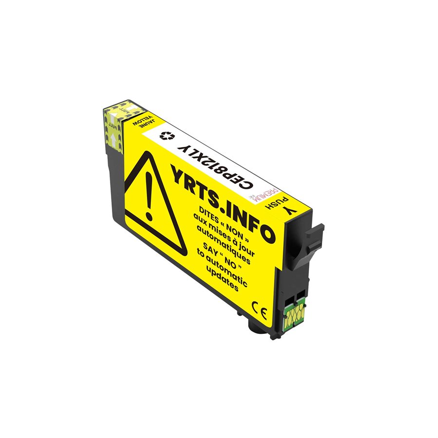 Epson T812XL420 Alternative Premium Ink YRTS Yellow