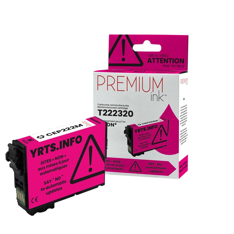 Epson T222320 Alternative Premium Ink Magenta 185 pages