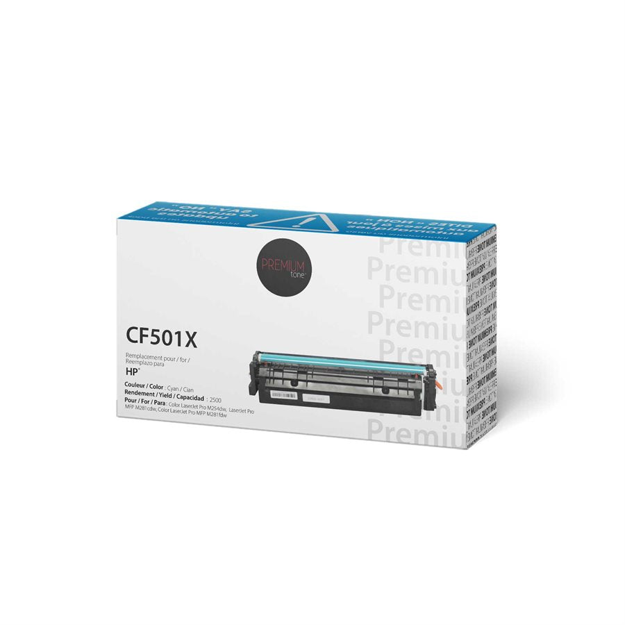 HP CF501X (202X) Alternative Premium Tone Cyan 2.5K