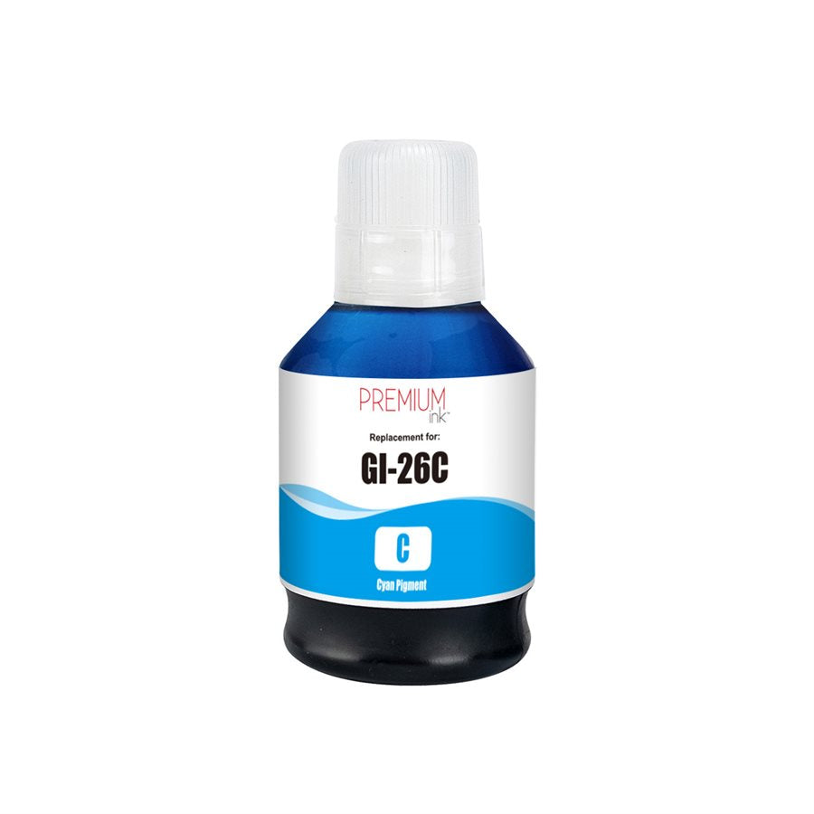 Canon GI-26 Alternative Cyan Premium Ink