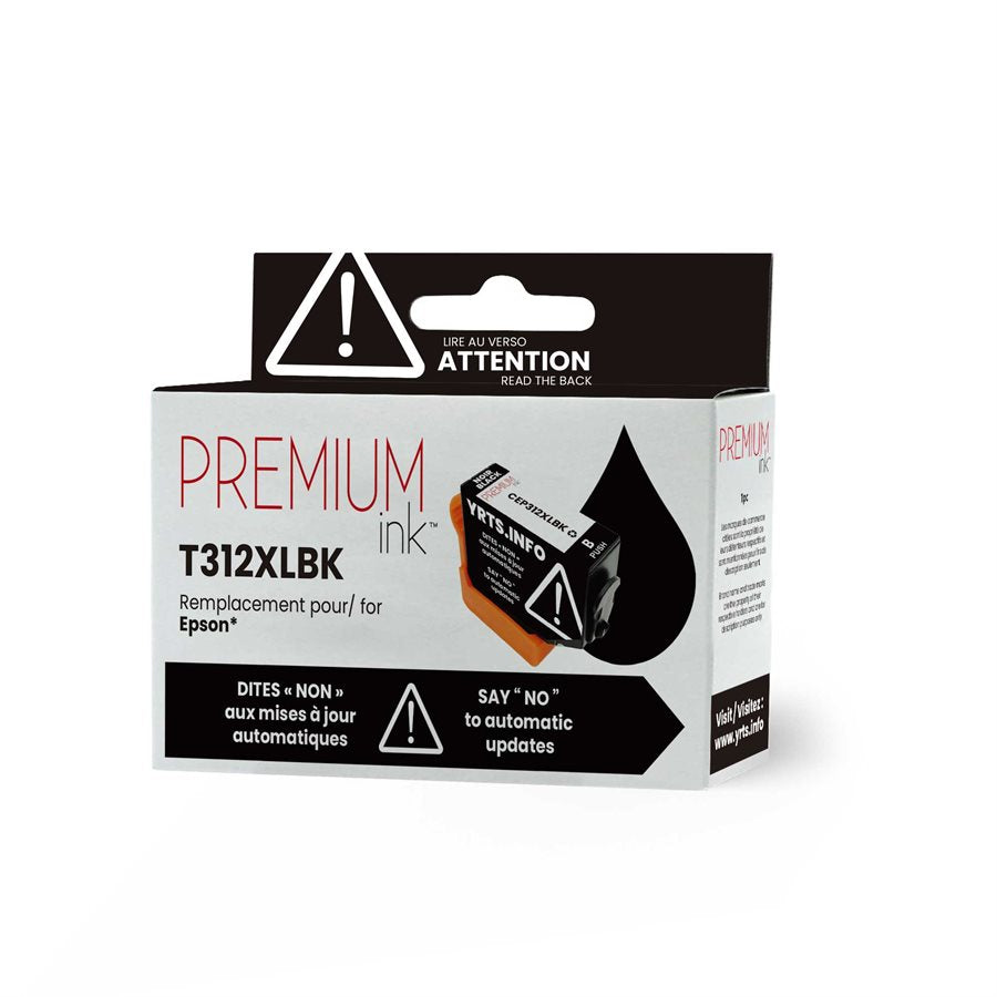 Epson T312XL120 Alternative Premium Ink YRTS Black