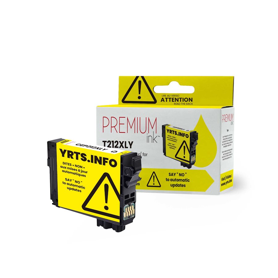 Encre alternative premium jaune YRTS pour Epson T212XL420