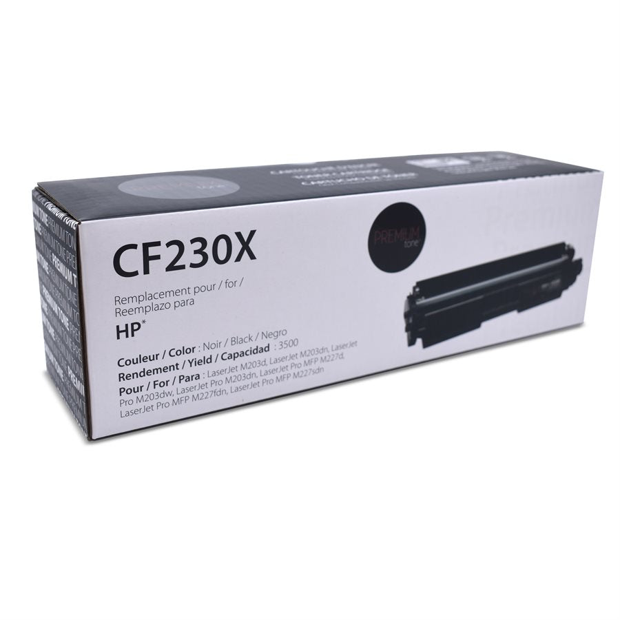 Alternative à la cartouche HP CF230X PremiumTone 3,5 K